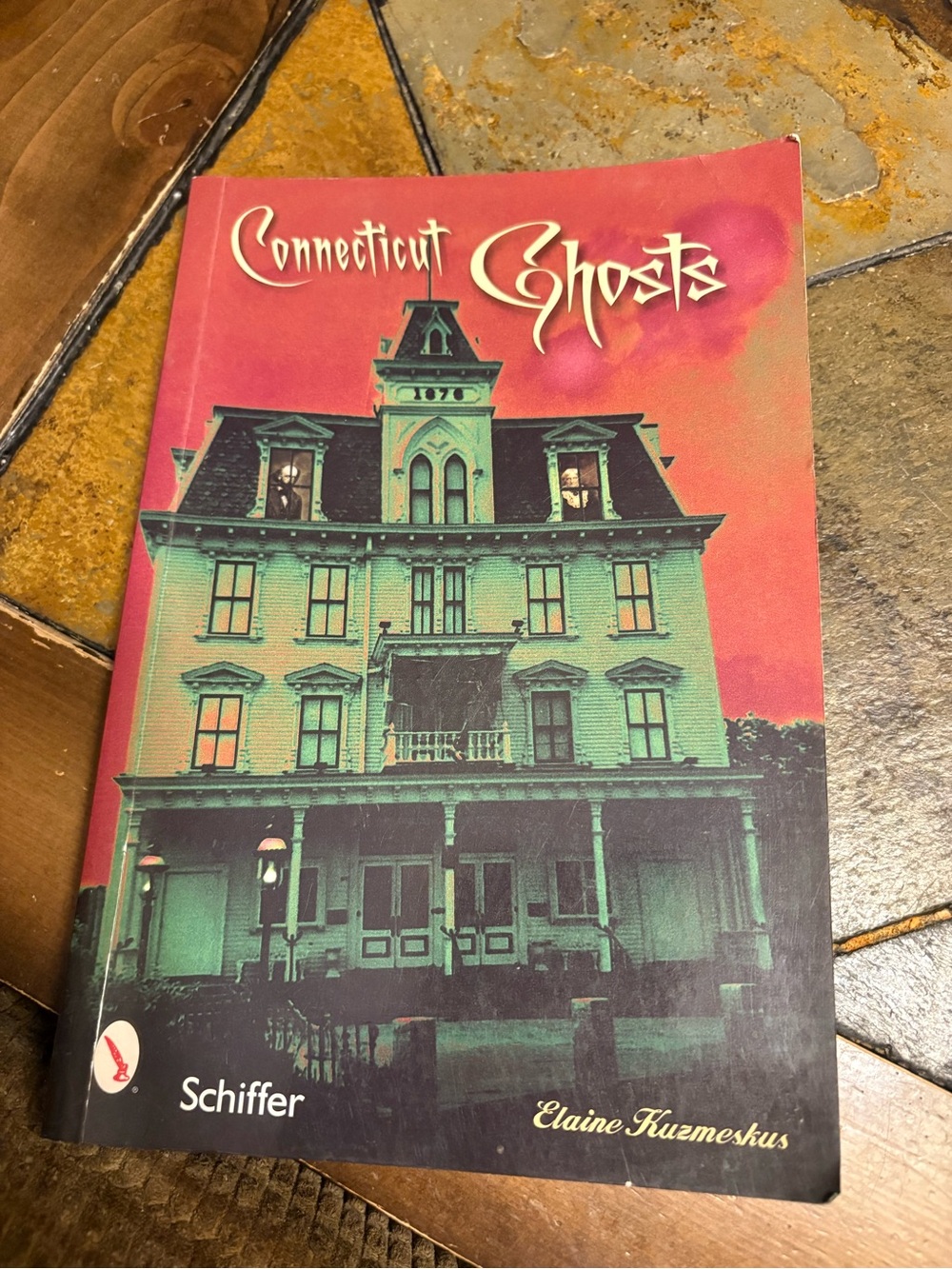 Connecticut Ghosts Book - Green and Red Cover